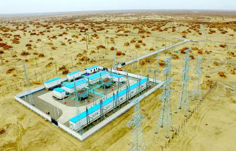 西北油田首座数字化变电站投运2